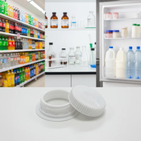 Anti-Theft Tamper-Evident Gable Top Cap For Beverage Boxes – Export Quality price