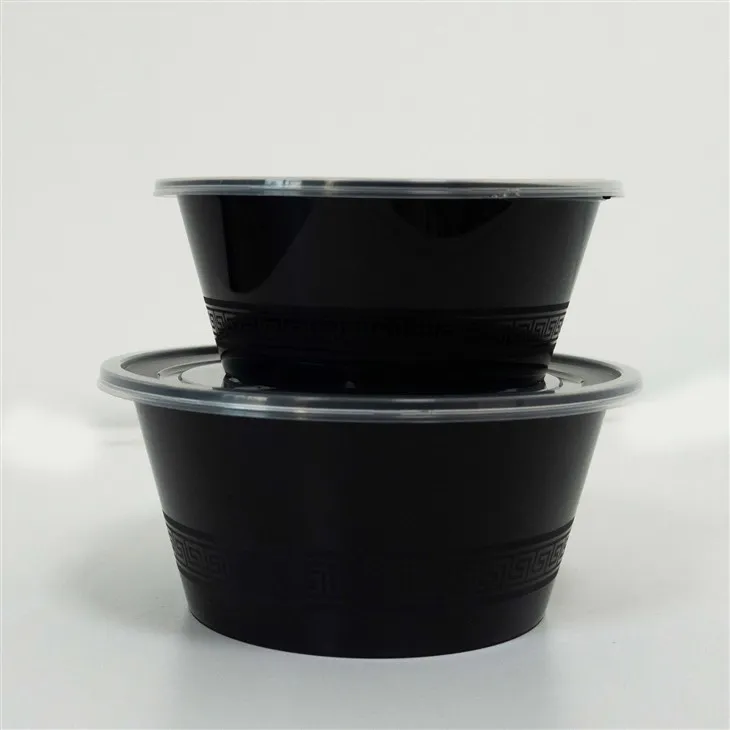 Crystal Clear Plastic Bowls - Display Your Dishes with Clarity (6)