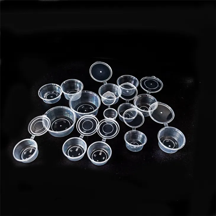 Food Grade Plastic Sauce Cups with Lids - Durable and Reusable (7)
